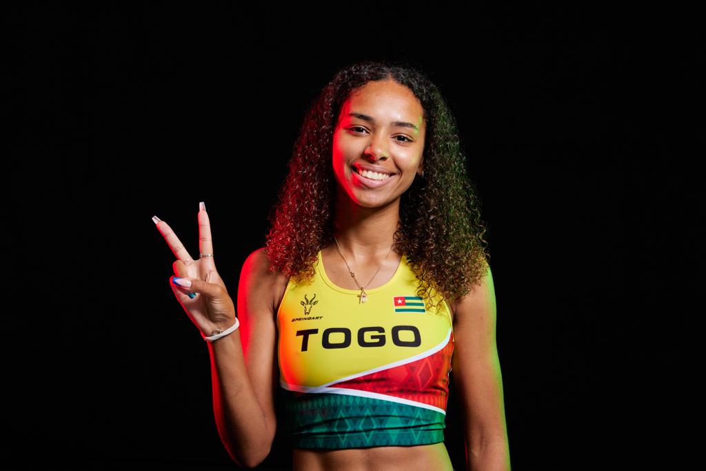 Naomi Akakpo, sprinteuse et porte-drapeau du Togo, a vécu une expérience dingue aux JO 2024